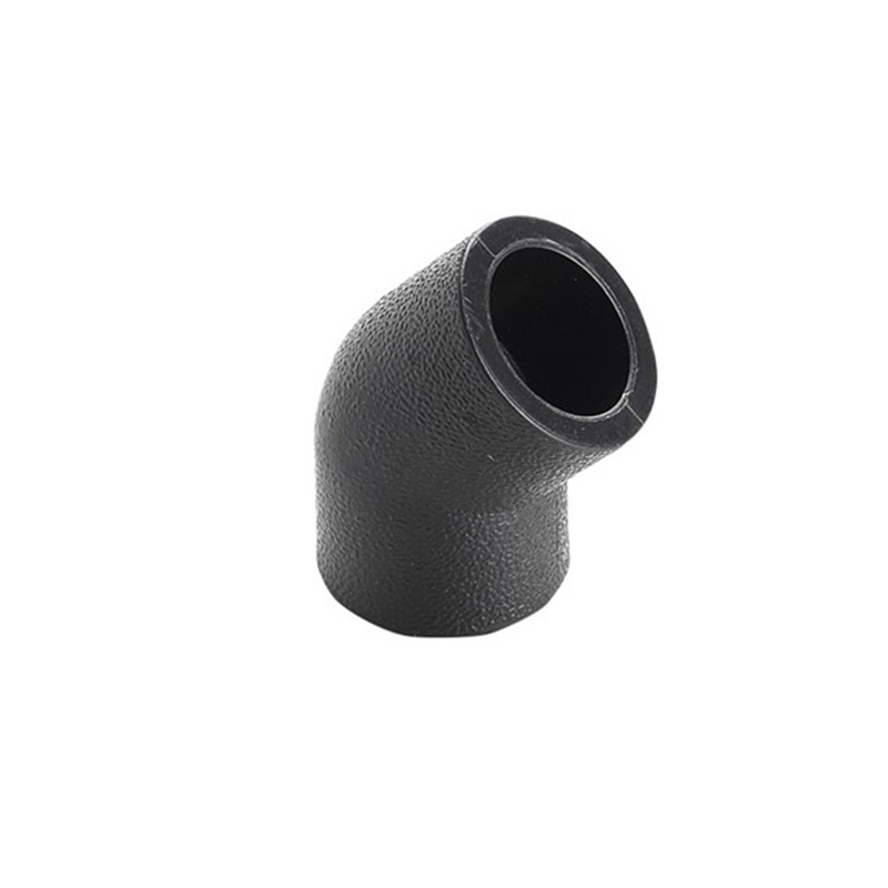 45° HDPE armbåge för flödesriktning