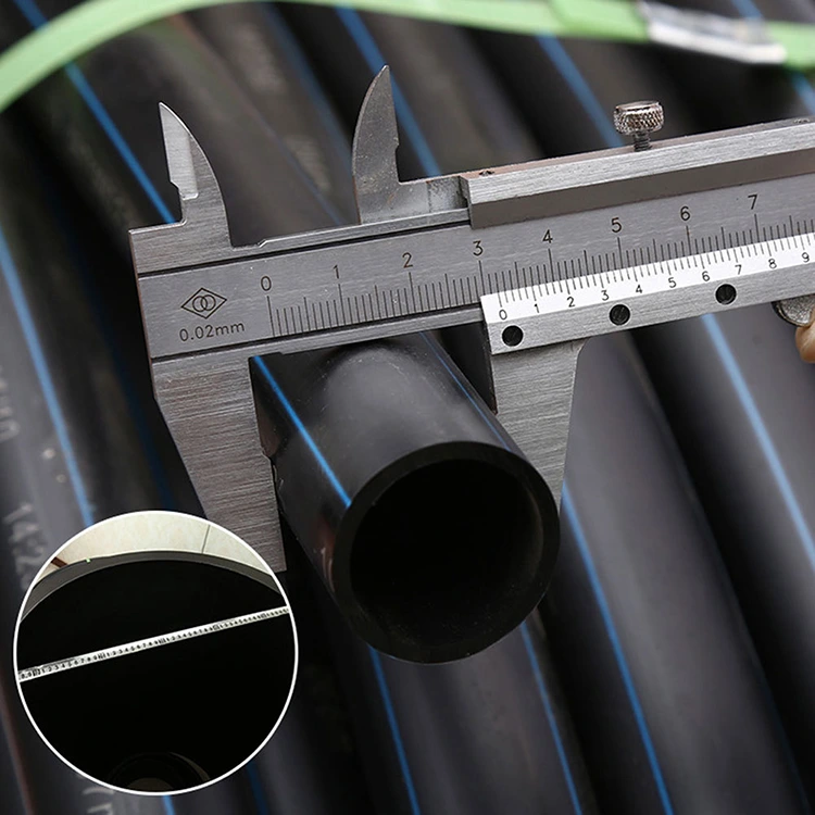 Jordbruk vatten droppbevattningssystem polyetylen droppbevattning HDPE -rör