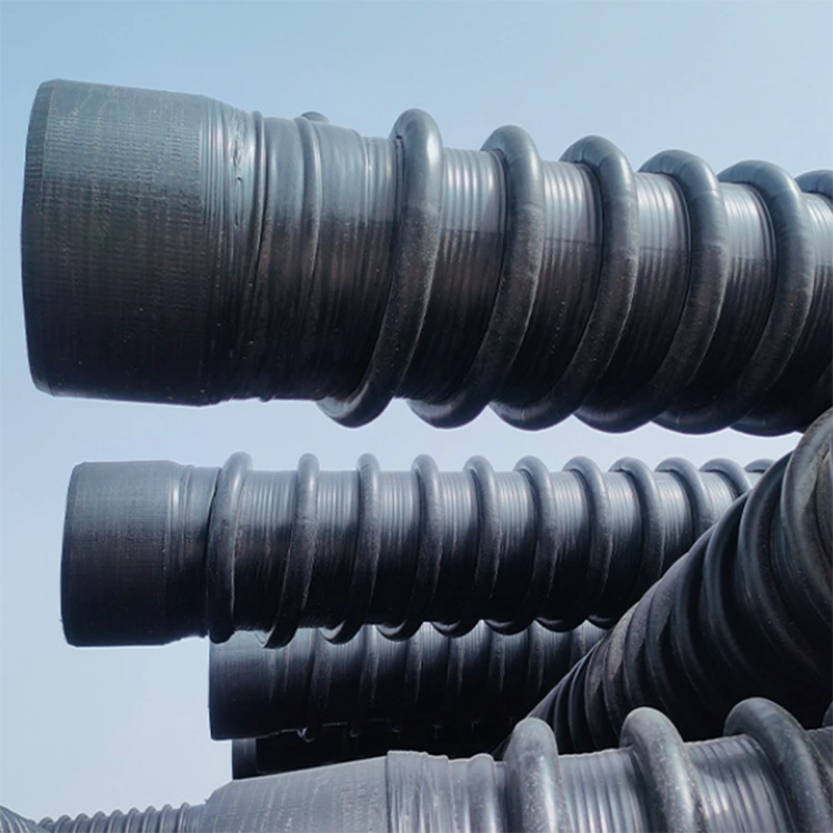 Hållbar HDPE Twisted armerad karatrör