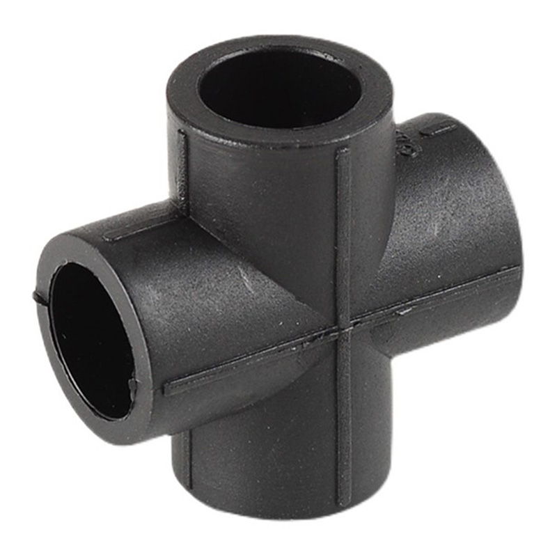 HDPE korsfogar med samma diameter för anslutning av rör