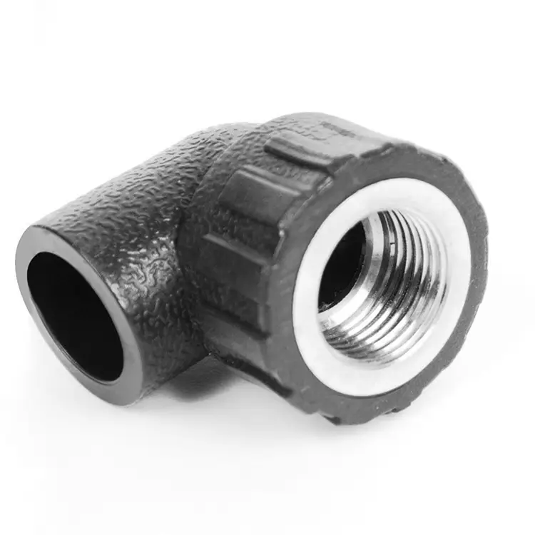 HDPE Kvinnlig gängad armbåge