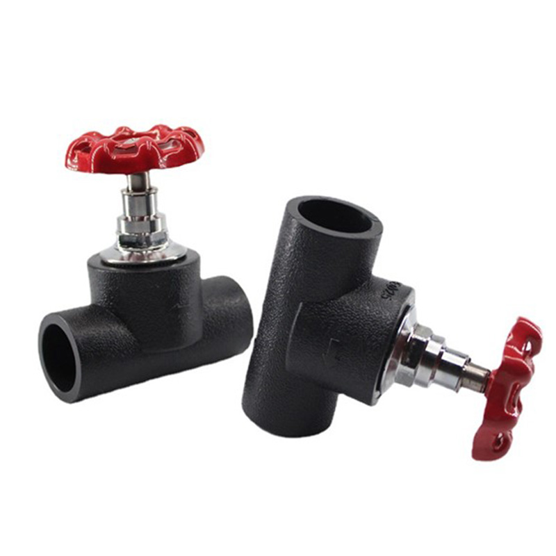 HDPE stoppventil för vattenflödeskontroll