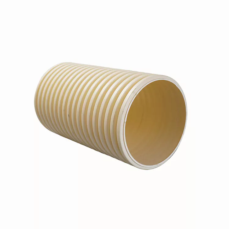 PVC PVC dubbel vägg Korrugerat rör