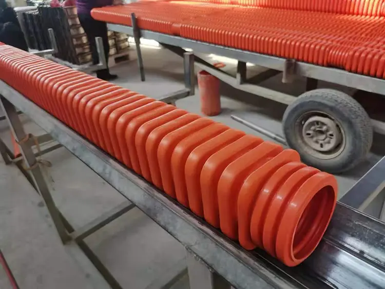 MPP Rectangular Single Wall Corrugated Pipe