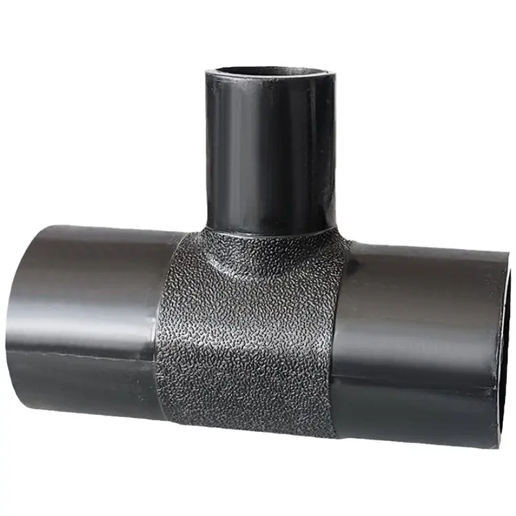 HDPE Reducing tee 90 Degree