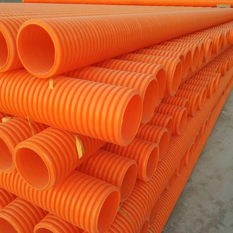 MPP Circular Double Arm Korrugerat rör