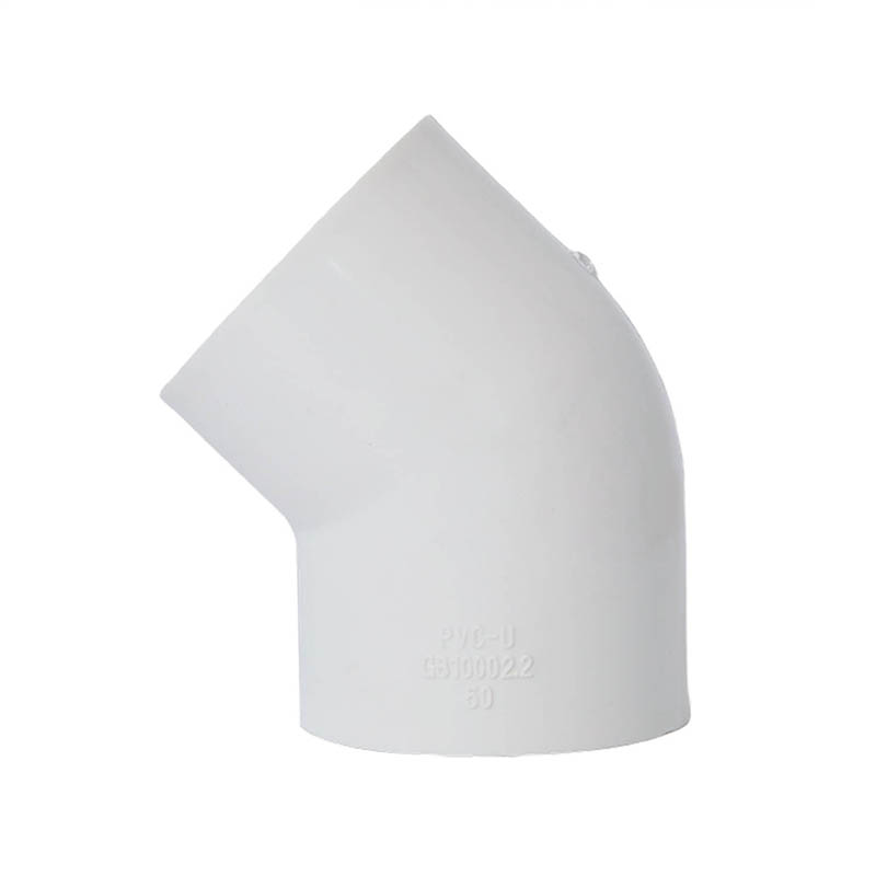 PVC 45 graders armbåge