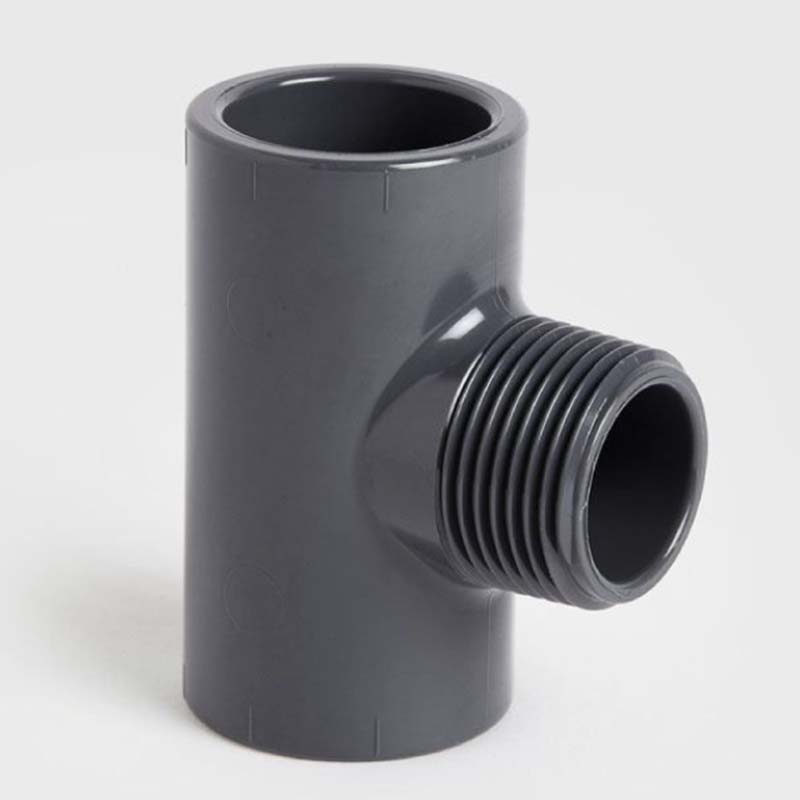 PVC manlig tee