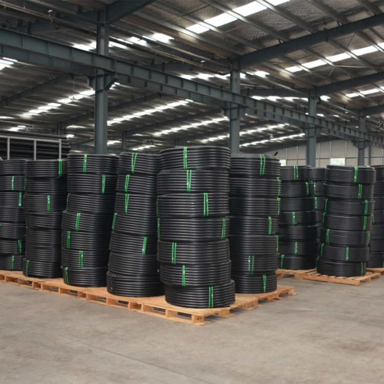 Underjordisk HDPE-strömkommunikationsledning