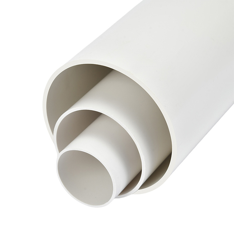 Vit färg UPVC -rör